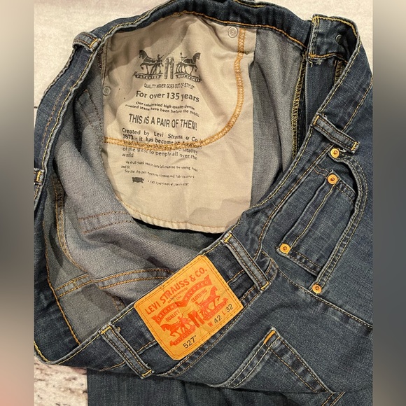 Men’s Levi 527 42 W 32 L jeans - Picture 3 of 4